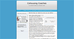 Desktop Screenshot of cohousingcoaches.com